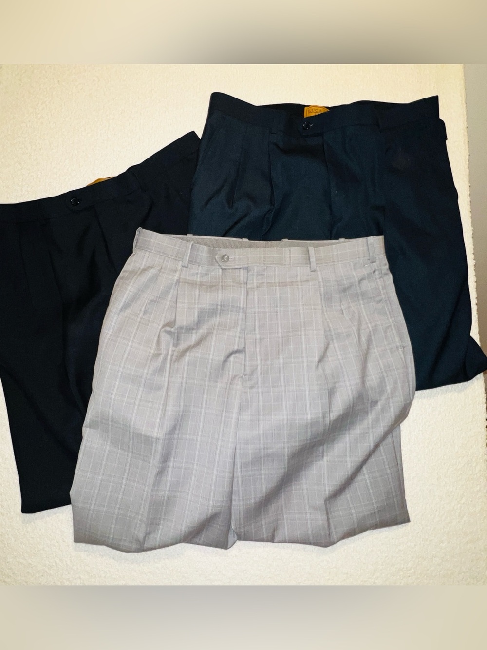 Lot of 3 Luca Rossi Italia 38x32 Men’s Dress Pants